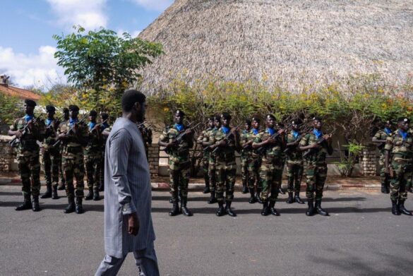 Senegalese President Visits Reclaimed French Bases