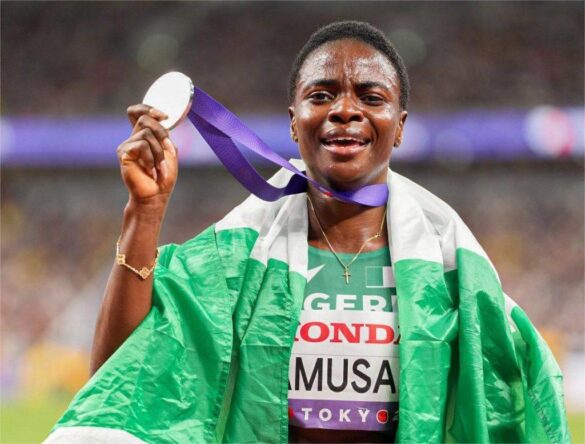 Tobi Amusan Returns to Podium With Silver in Tokyo
