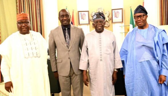 Tinubu Welcomes Two Senators, Enugu Governor to APC