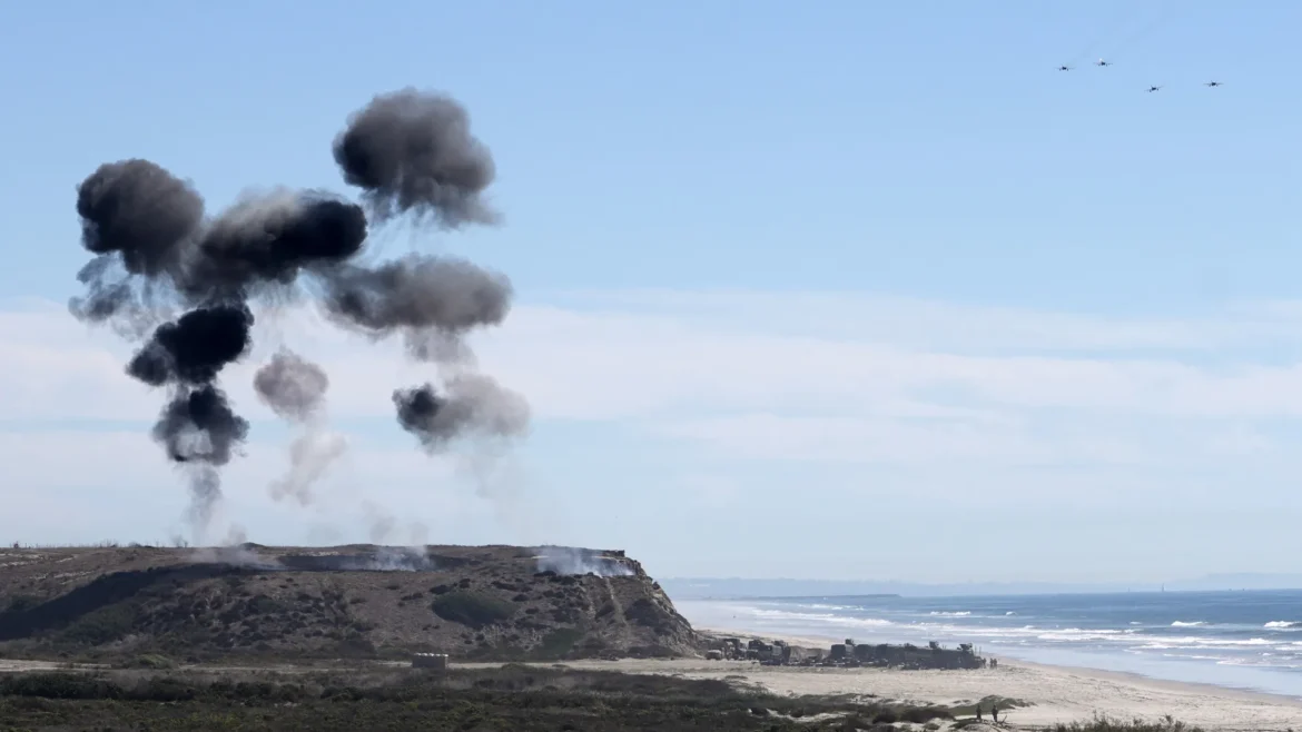 US Marines Probe Artillery Mishap at VP Vance Event