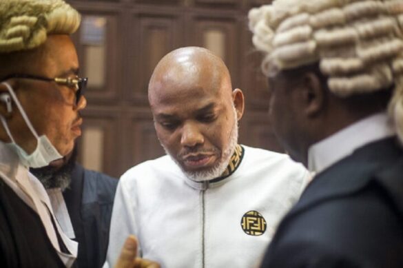 Nnamdi Kanu Disengages Legal Team, Opts to Defend Himself