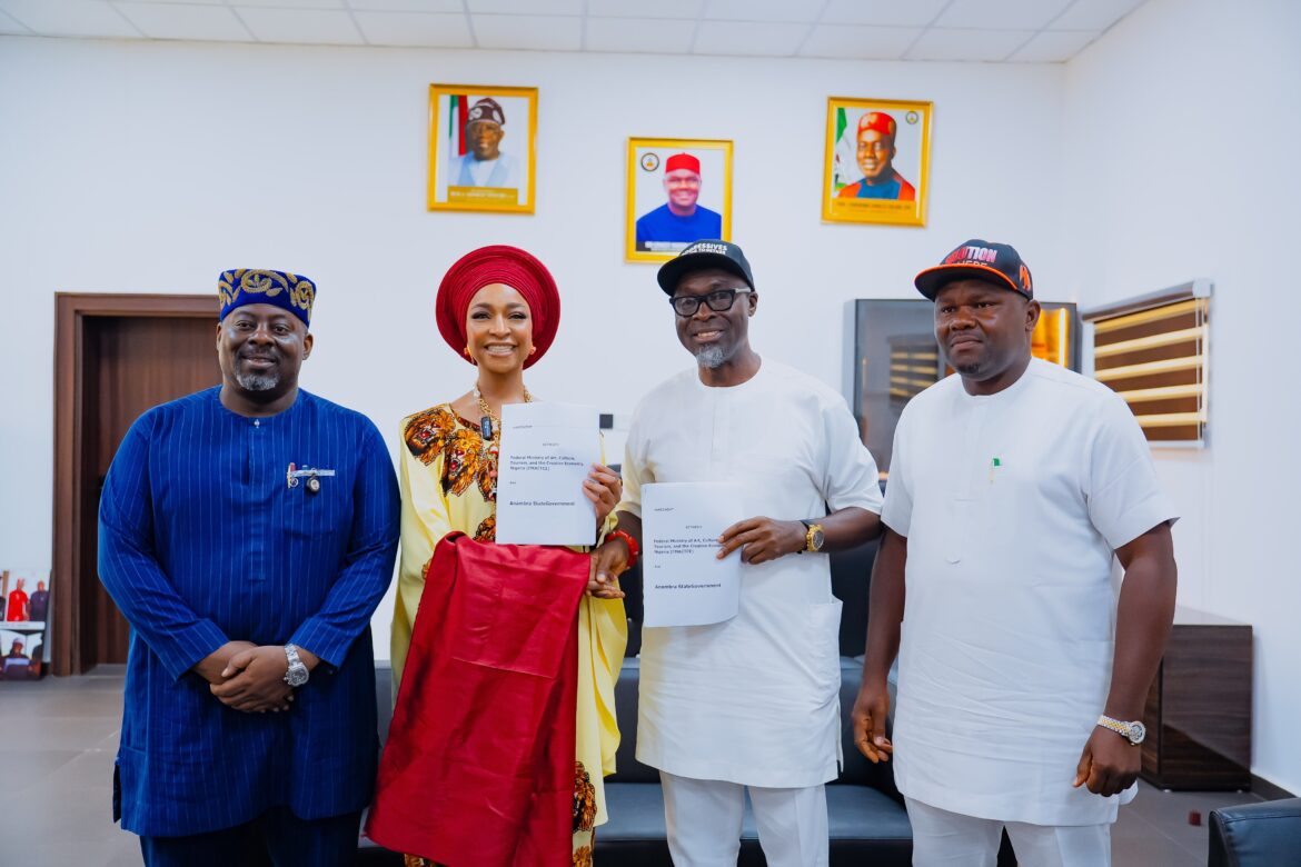 Art Ministry, Anambra Partner to Boost Creative, Cultural Sectors