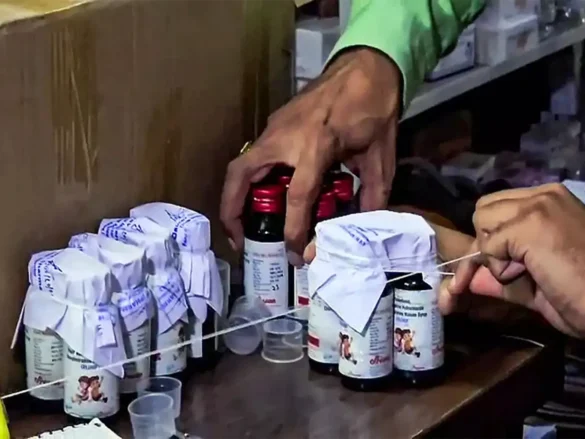 WHO Alerts on Contaminated Cough Syrups from India