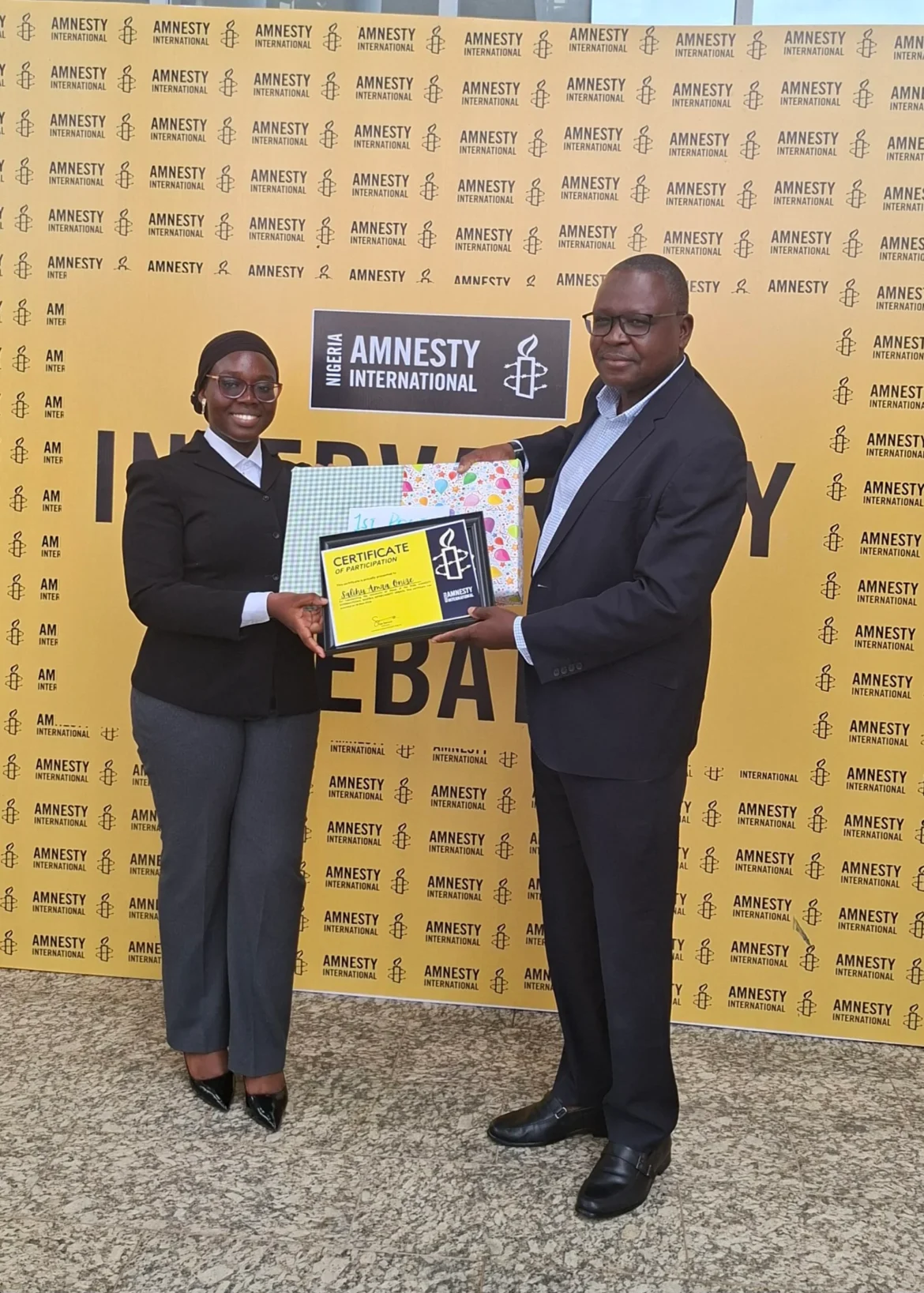 2026 Amnesty Intervarsity Debate: University of Abuja Emerges Winner