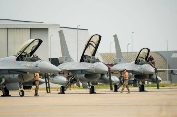 NATO Jet Intercepts Drone In Romanian Airspace